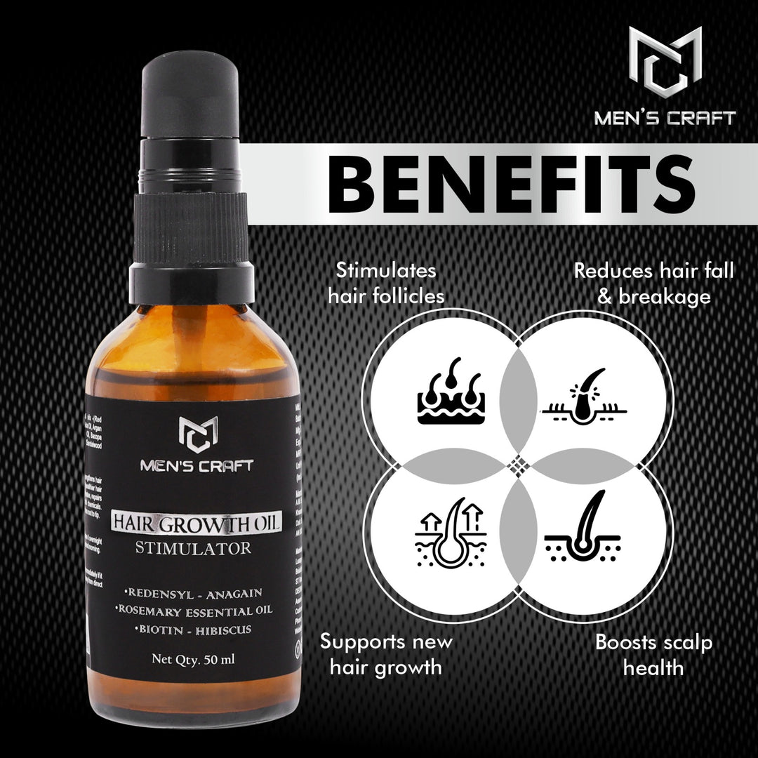 Men's Craft Hair Growth Oil - Stimulator