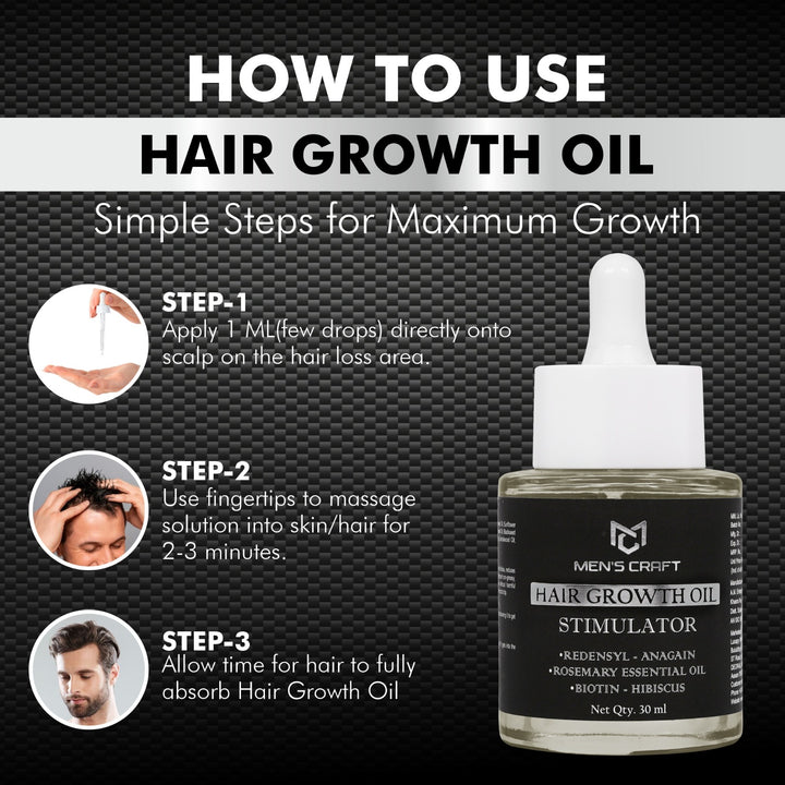 Men's Craft Hair Growth Oil