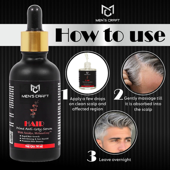 Men's Craft Hair Prime Anti-Gray Serum