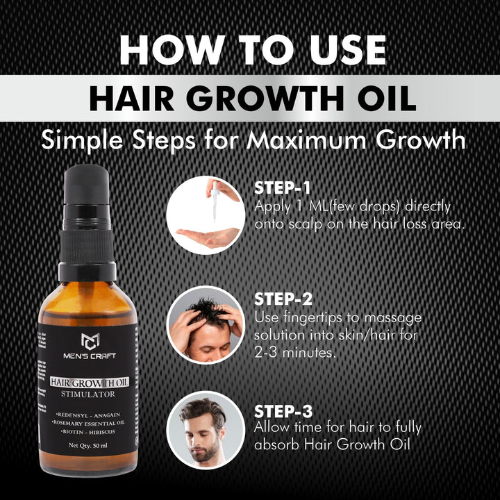 Men's Craft Hair Growth Oil - Stimulator