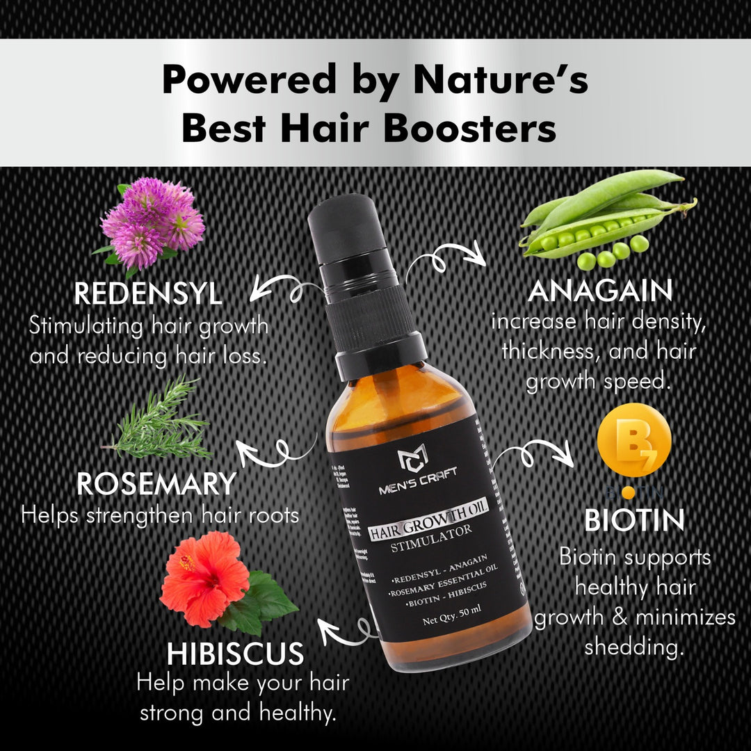 Men's Craft Hair Growth Oil - Stimulator