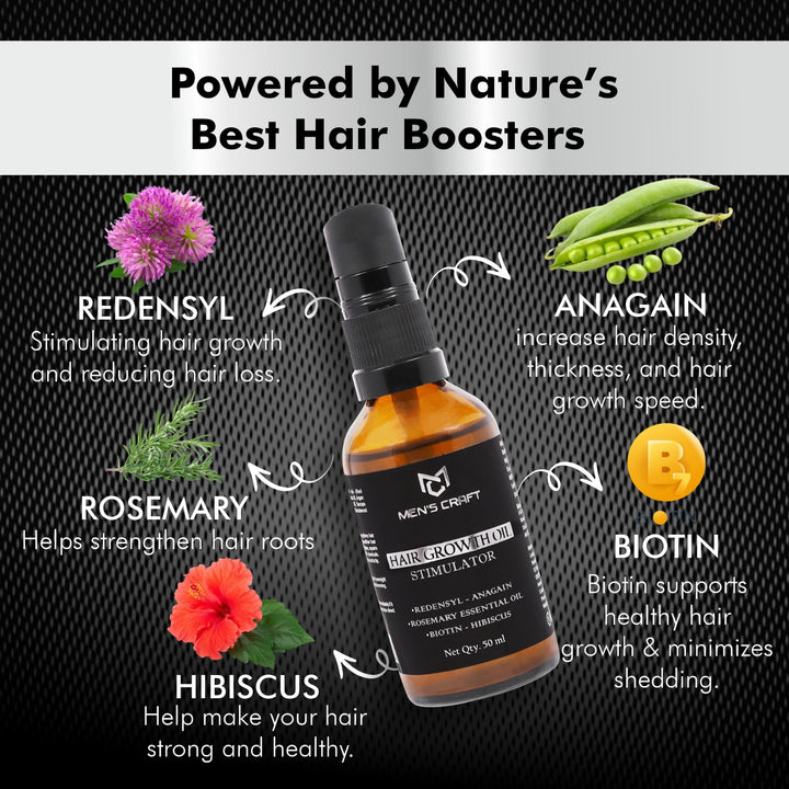 Men's Craft Hair Growth Oil - Stimulator